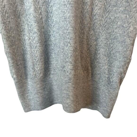 ADRIANNA PAPPEL BELL SLLEVE CREW NECK SOFT SWEATER - Picture 3 of 7